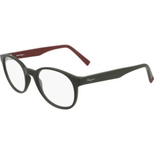 Occhiali vista  Ferragamo Sf2879 cod. colore 321 Uomo Rotonda Verde