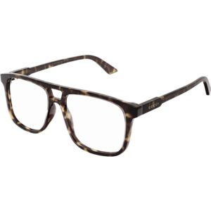 Occhiali vista  Gucci Gg1035o cod. colore 002 Uomo Squadrata Havana