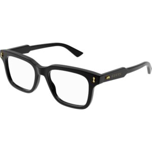 Occhiali vista  Gucci Gg1265o cod. colore 001 Uomo Squadrata Nero