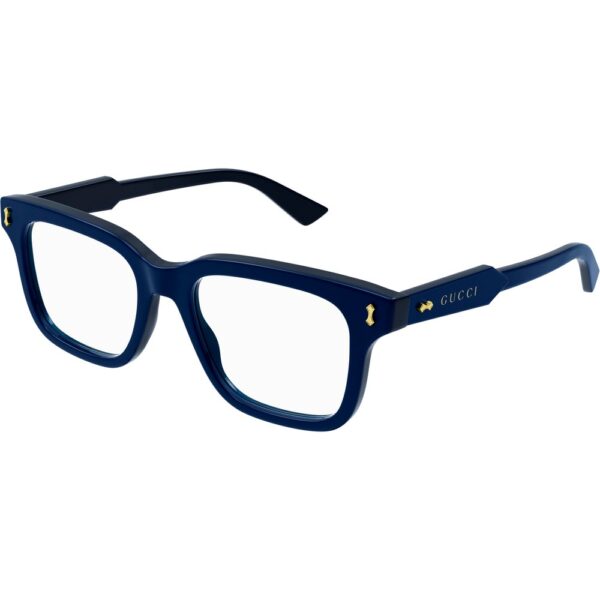 Occhiali vista  Gucci Gg1265o cod. colore 005 Uomo Squadrata Blu