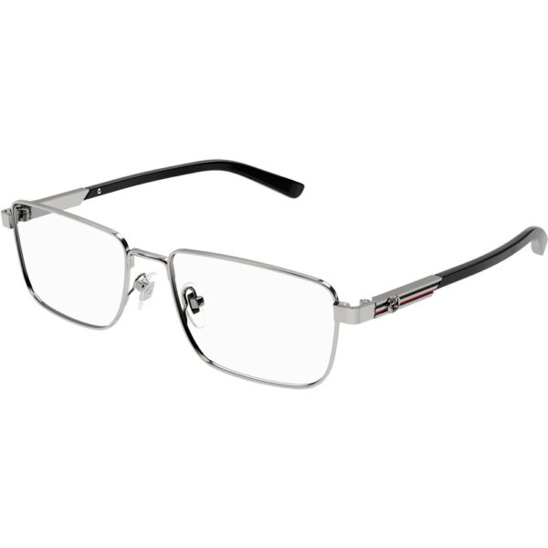 Occhiali vista  Gucci Gg1291o cod. colore 001 Uomo Squadrata Rutenio