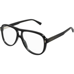 Occhiali vista  Gucci Gg1044o cod. colore 001 Uomo Pilot Nero