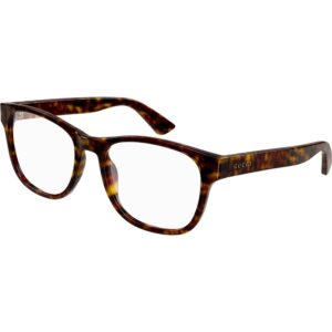 Occhiali vista  Gucci Gg1344o cod. colore 002 Uomo Squadrata Havana