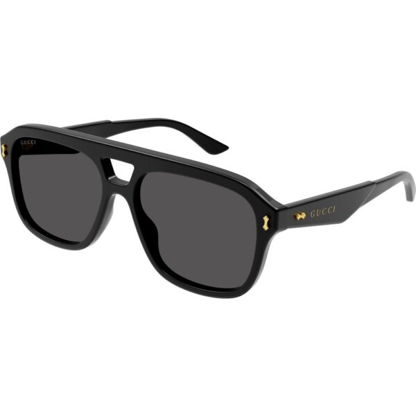 Occhiali da sole  Gucci Gg1263s cod. colore 001 Uomo Pilot Nero