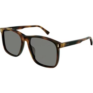 Occhiali da sole  Gucci Gg1041s cod. colore 002 Uomo Squadrata Havana