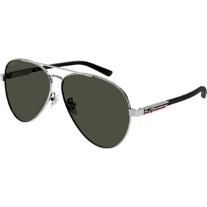 Occhiali da sole  Gucci Gg1288sa cod. colore 001 Uomo Pilot Rutenio