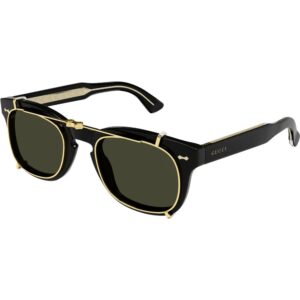 Occhiali da sole  Gucci Gg0182s cod. colore 008 Unisex Squadrata Nero