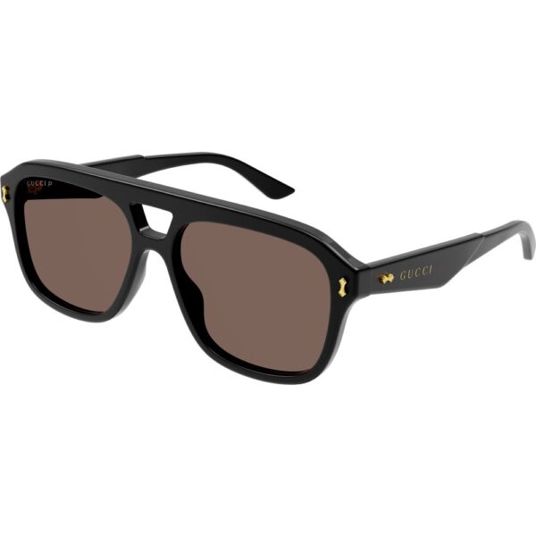 Occhiali da sole  Gucci Gg1263s cod. colore 002 Uomo Pilot Nero