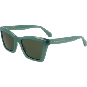 Occhiali da sole  Ferragamo Sf2039se cod. colore 339 Donna Squadrata Verde