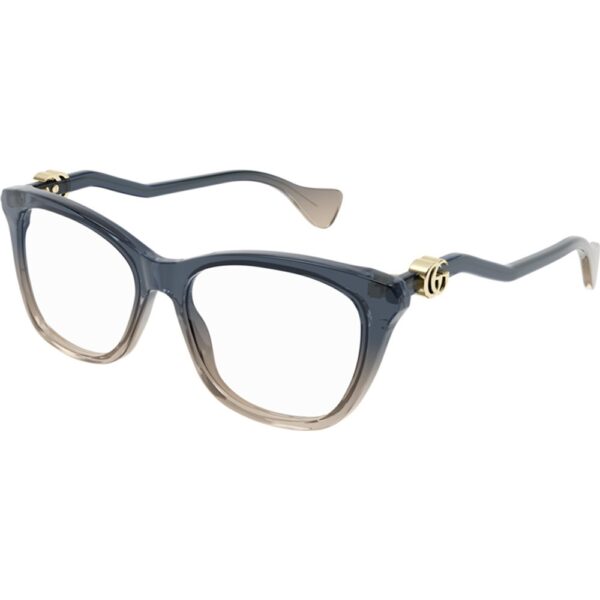 Occhiali vista  Gucci Gg1012o cod. colore 002 Donna Squadrata Blu