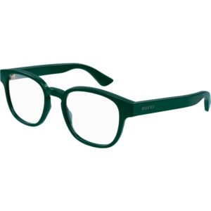 Occhiali vista  Gucci Gg1343o cod. colore 004 Uomo Squadrata Verde