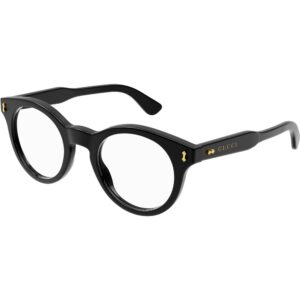 Occhiali vista  Gucci Gg1266o cod. colore 001 Uomo Rotonda Nero