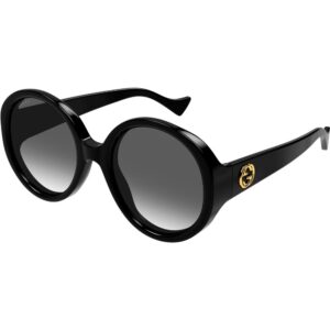 Occhiali da sole  Gucci Gg1256s cod. colore 001 Donna Rotonda Nero