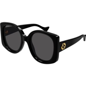 Occhiali da sole  Gucci Gg1257s cod. colore 001 Donna Squadrata Nero