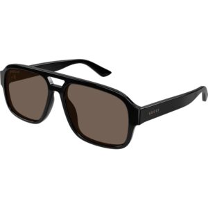 Occhiali da sole  Gucci Gg1342s cod. colore 002 Uomo Pilot Nero