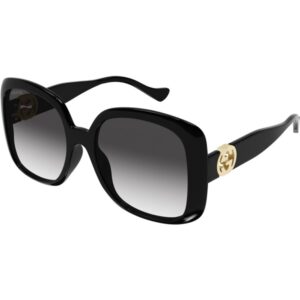 Occhiali da sole  Gucci Gg1029sa cod. colore 007 Donna Squadrata Nero