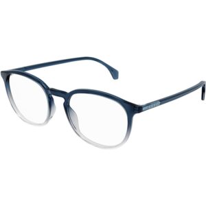 Occhiali vista  Gucci Gg0551o cod. colore 012 Uomo Rotonda Blu