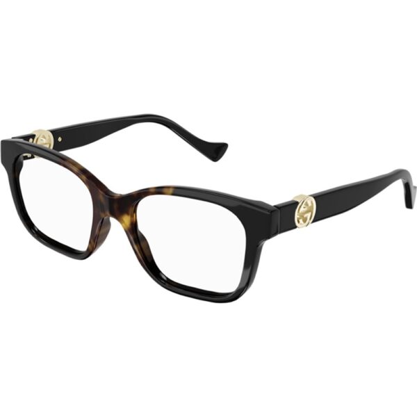 Occhiali vista  Gucci Gg1025o cod. colore 005 Donna Squadrata Nero