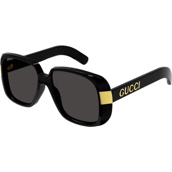 Occhiali da sole  Gucci Gg0318s cod. colore 005 Donna Squadrata Nero