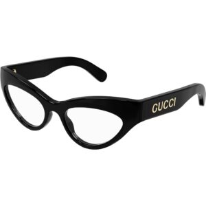 Occhiali vista  Gucci Gg1295o cod. colore 001 Donna Cat eye Nero