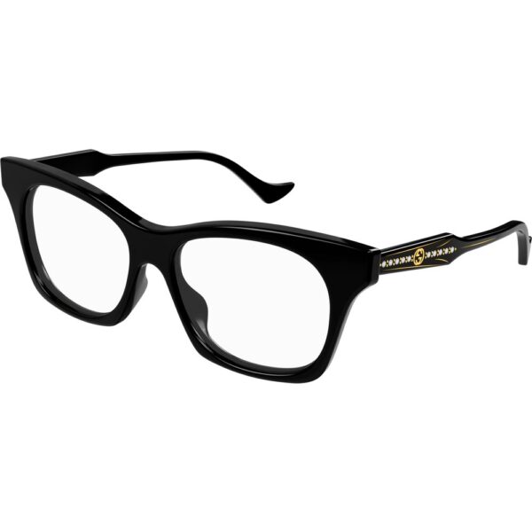 Occhiali vista  Gucci Gg1299o cod. colore 001 Donna Squadrata Nero