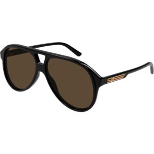 Occhiali da sole  Gucci Gg1286s cod. colore 001 Uomo Pilot Nero