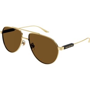 Occhiali da sole  Gucci Gg1311s cod. colore 004 Uomo Pilot Oro