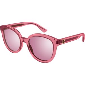 Occhiali da sole  Gucci Gg1315s cod. colore 005 Donna Rotonda Rosa