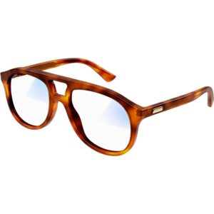 Occhiali da sole  Gucci Gg1320s cod. colore 001 Uomo Pilot Havana