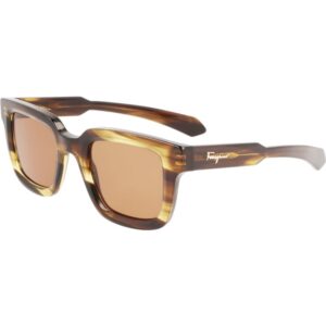 Occhiali da sole  Ferragamo Sf1064s cod. colore 319 Uomo Squadrata Marrone