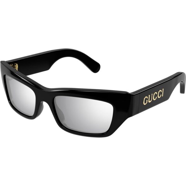 Occhiali da sole  Gucci Gg1296s cod. colore 002 Uomo Cat eye Nero