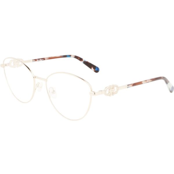 Occhiali vista  Ferragamo Sf2220r cod. colore 712 Donna Cat eye Oro chiaro