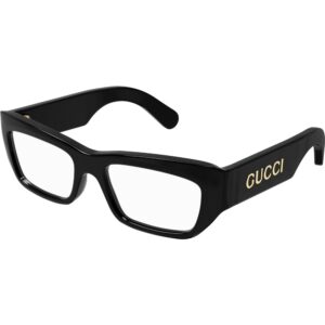 Occhiali vista  Gucci Gg1297o cod. colore 001 Uomo Squadrata Nero