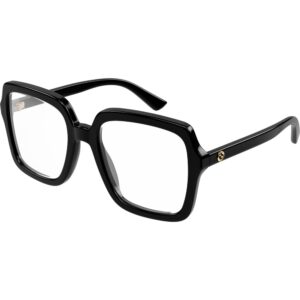 Occhiali vista  Gucci Gg1318o cod. colore 001 Donna Squadrata Nero