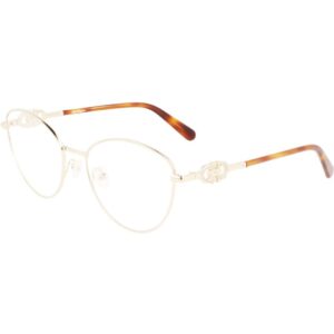 Occhiali vista  Ferragamo Sf2220r cod. colore 717 Donna Cat eye Oro