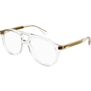 Occhiali vista  Gucci Gg1320o cod. colore 003 Uomo Pilot Trasparente