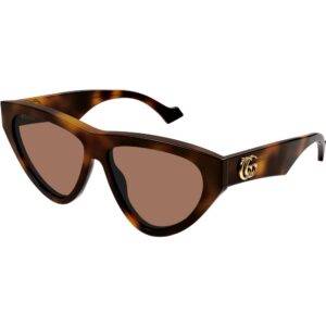 Occhiali da sole  Gucci Gg1333s cod. colore 002 Donna Cat eye Havana