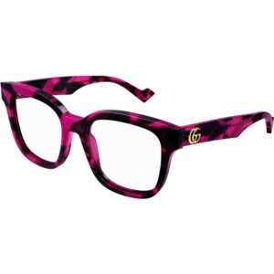 Occhiali vista  Gucci Gg0958o cod. colore 010 Donna Squadrata Havana