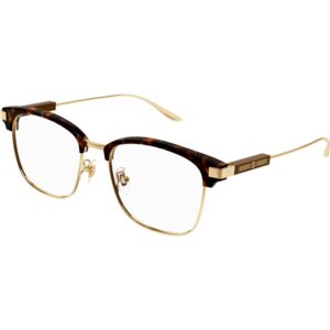 Occhiali vista  Gucci Gg1439ok cod. colore 002 Uomo Squadrata Havana