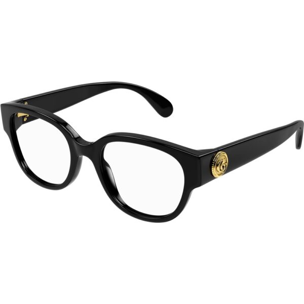 Occhiali vista  Gucci Gg1411o cod. colore 004 Donna Rotonda Nero