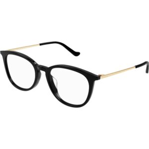 Occhiali vista  Gucci Gg1468oa cod. colore 001 Donna Rotonda Nero