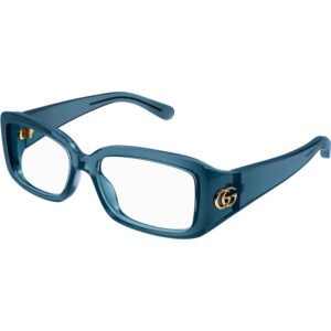 Occhiali vista  Gucci Gg1406o cod. colore 003 Donna Squadrata Blu