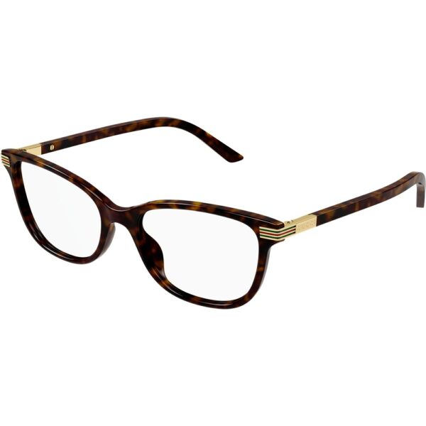 Occhiali vista  Gucci Gg1451o cod. colore 005 Donna Cat eye Havana