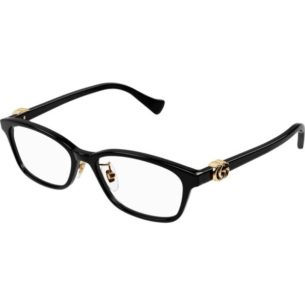 Occhiali vista  Gucci Gg1473oj cod. colore 001 Donna Squadrata Nero