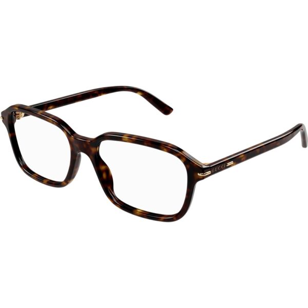 Occhiali vista  Gucci Gg1446o cod. colore 002 Uomo Squadrata Havana