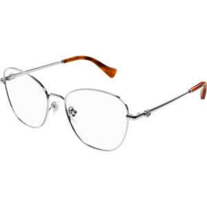 Occhiali vista  Gucci Gg1418o cod. colore 002 Donna Cat eye Argento