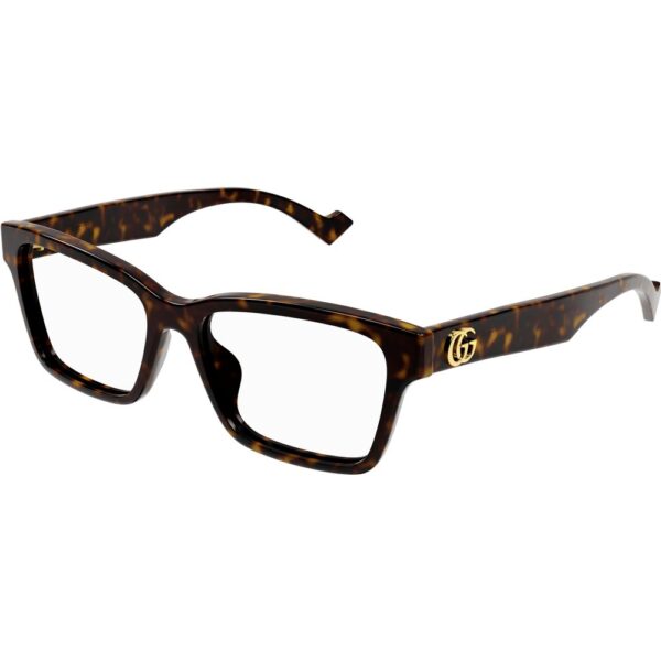 Occhiali vista  Gucci Gg1476ok cod. colore 002 Donna Squadrata Havana