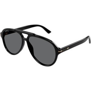 Occhiali da sole  Gucci Gg1443s cod. colore 002 Uomo Pilot Nero