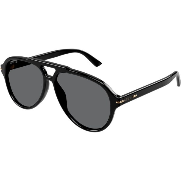 Occhiali da sole  Gucci Gg1443s cod. colore 002 Uomo Pilot Nero