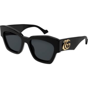 Occhiali da sole  Gucci Gg1422s cod. colore 002 Donna Squadrata Nero